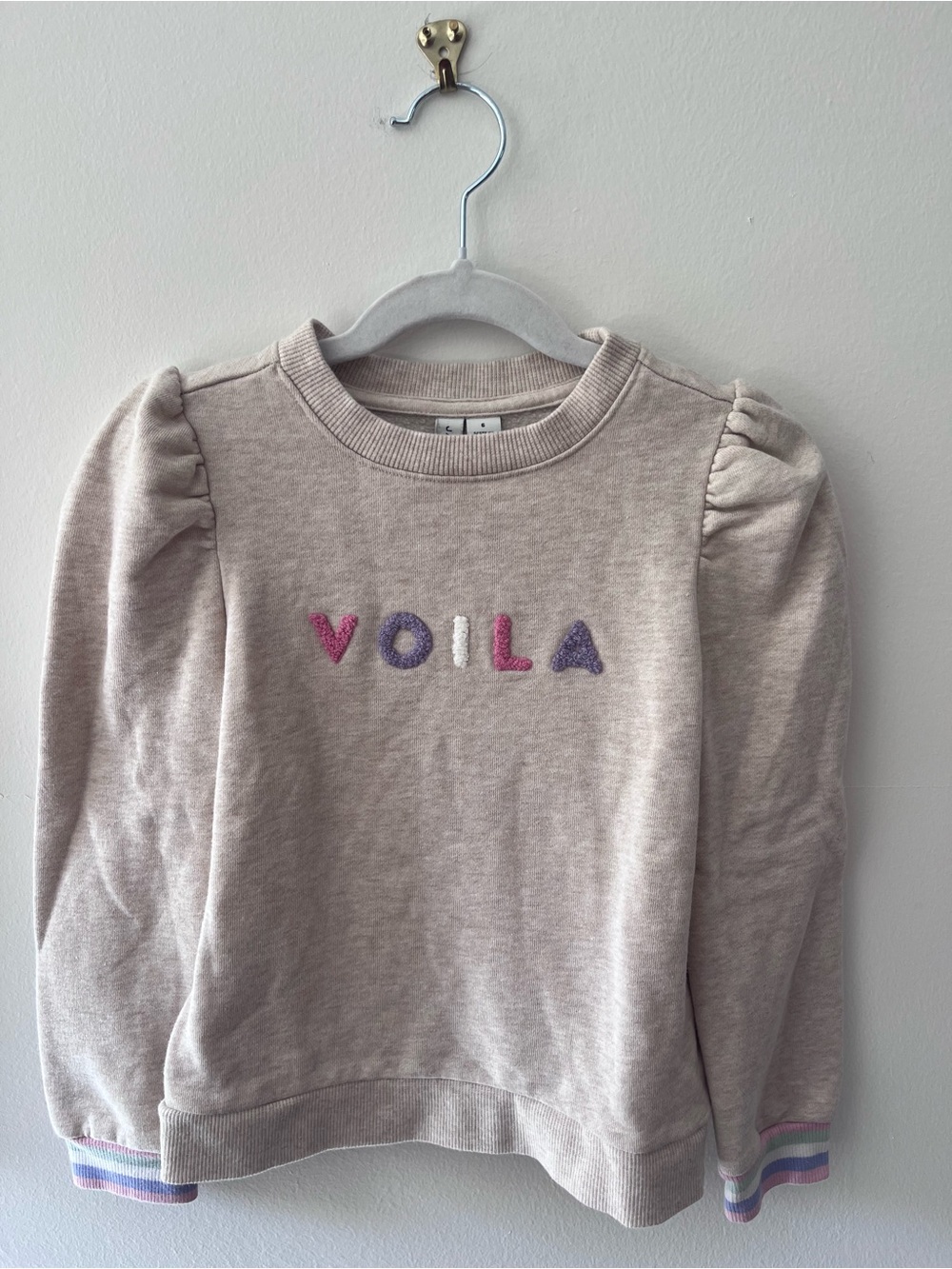 Janie and Jack | Voila Sweatshirt | Size 6
